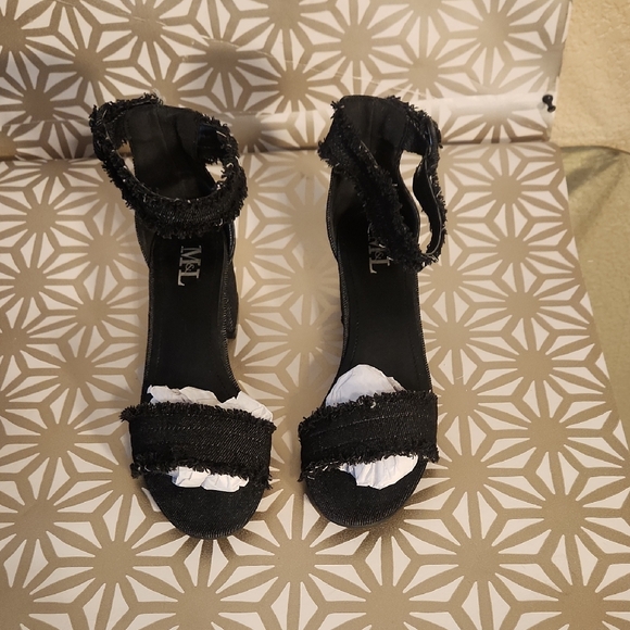 ME Makeover Essentials Shoes - ME Makeover Essentials Black Heels with Ankle Strap